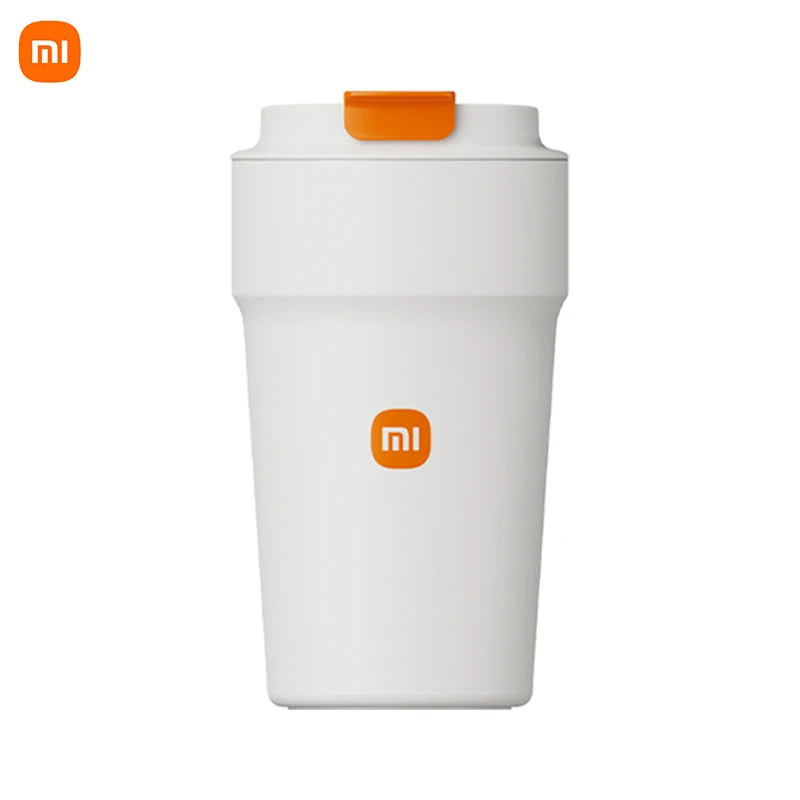 

Портативная кофейная чашка Xiaomi Mijia на заказ, 500 мл, термоизоляция, корпус из нержавеющей стали 316, герметичная дизайнерская чашка