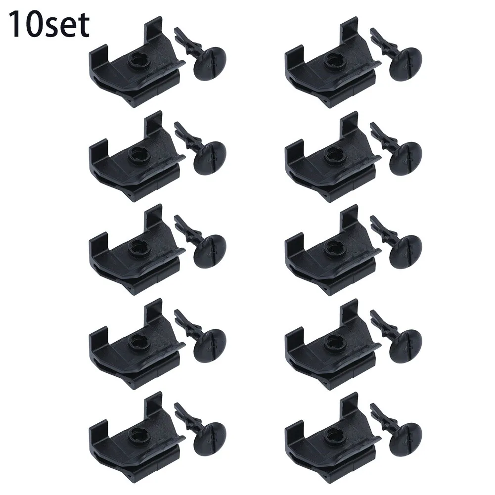 

10 Sets Front Fender Bumper Cover Clip & Pin Kit For Toyota Cam/ry Corolla Le/xus Brand New Car Accessories High Quality