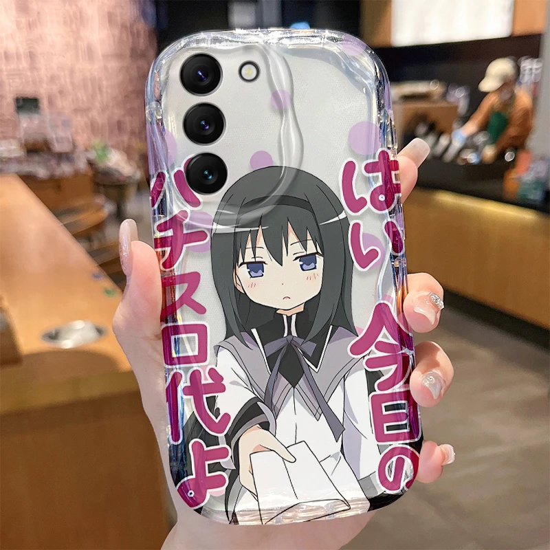 Фото Чехол Magical Girl Kaname Madoka для Samsung Galaxy A50 A50S A37 A36 A35 A34 A32 A26 A25 A24 4G A23 A21S A20S A17 A16 5G №5