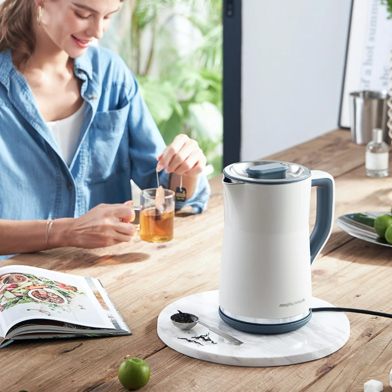 

Домашний многоступенчатый Электрический чайник с постоянной температурой, интеллектуальная изоляция, дорожный чайник из нержавеющей стали, портативный