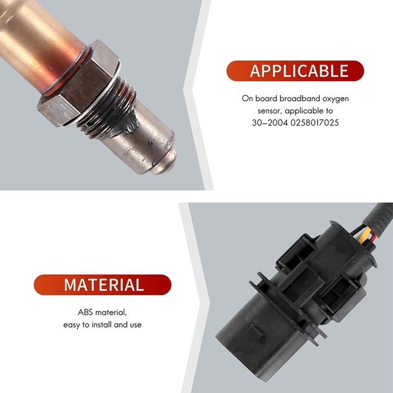 1 шт. LSU 4 9 5-проводной широкополосный датчик соотношения воздуха и топлива