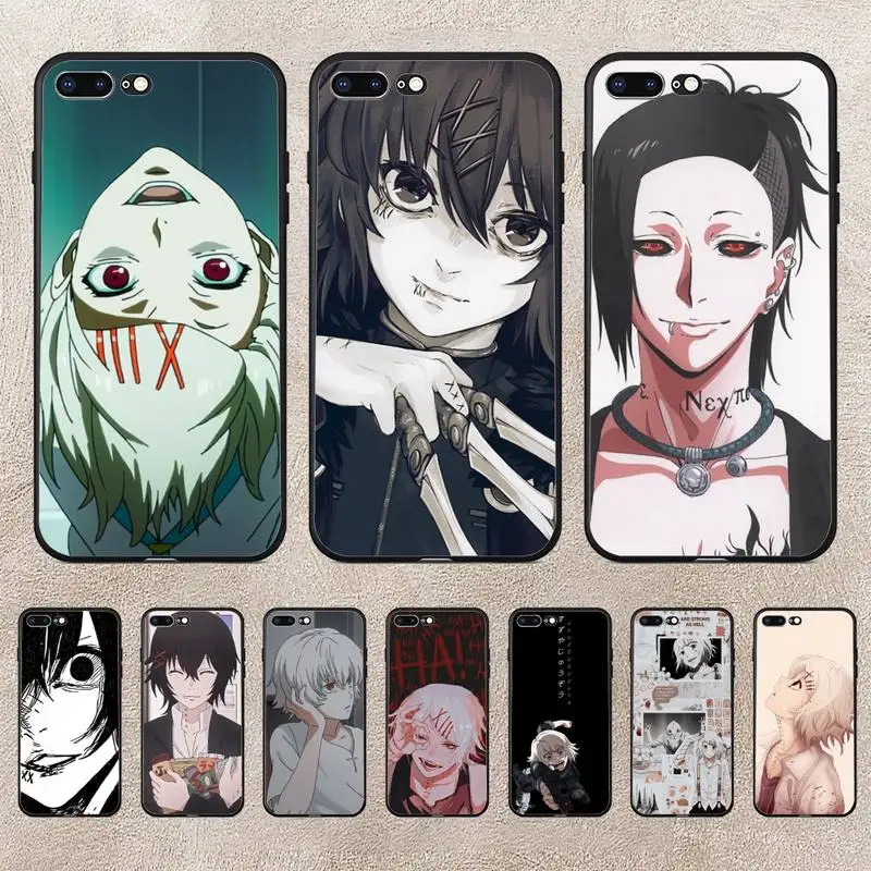 

Anime JUUZOU SUZUYA Tokyo Ghouls Phone Case For Huawei Y5 Y62019 Y52018 Y92019 Luxury Funda Case For 9prime2019