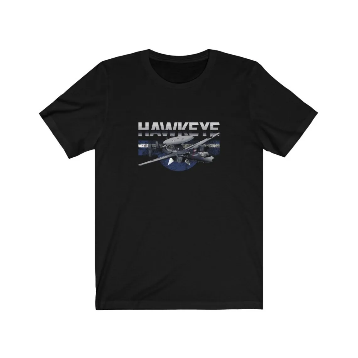 

E-2 Hawkeye AWACS Tactical Airborne Early Warning Aircraft T-Shirt 100% Cotton O-Neck Summer Short Sleeve Casual Mens T-shirt