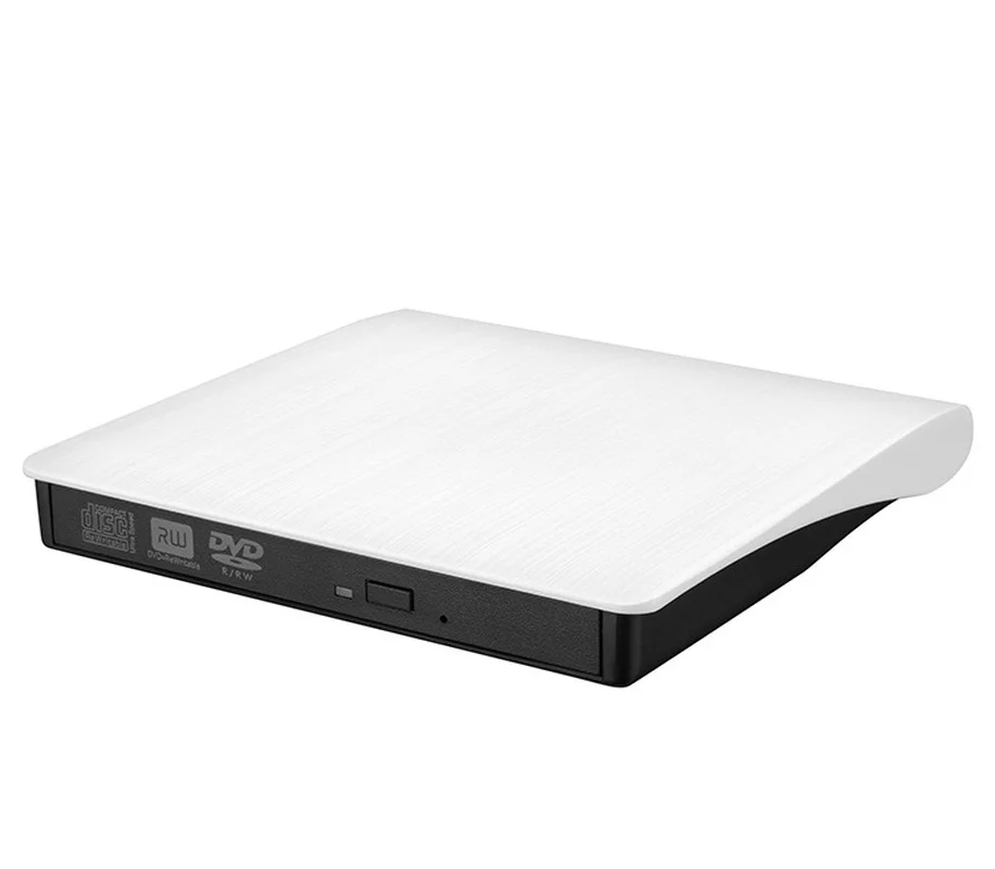 Внешний компакт-диск Deepfox USB 3 0 +/-RW DVD оптический привод CD/DVD-плеер Запись для ПК