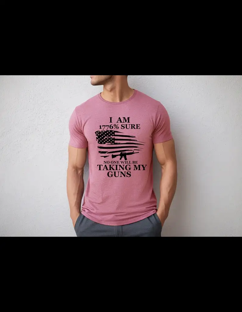 1776 надежная футболка с длинным или коротким рукавом