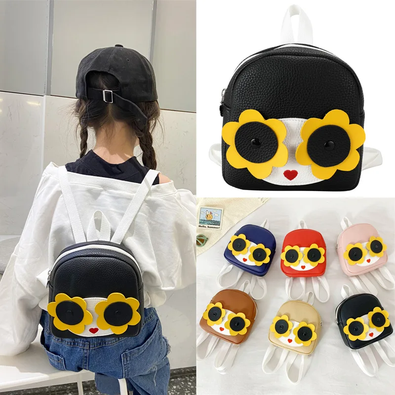 Cute Baby Backpack with Big Eyes for Girls, New Arrival Mini Trendy Lightweight Children's Shoulder Bag for Kids and Toddlers