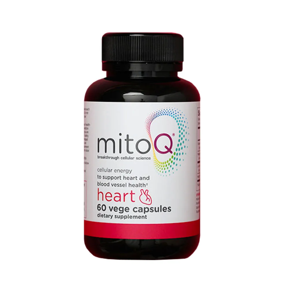 

New Zealand MitoQ Heart Cardiovascular healtht Support CoQ10 Vitamin D3 L-Carnitine 60caps/bottle