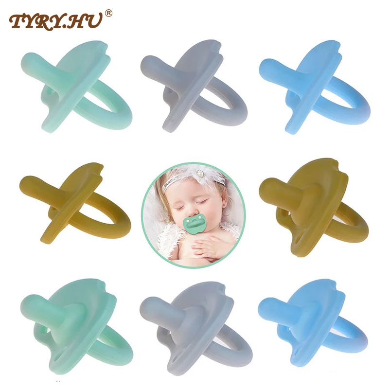 

Baby Teether Silicone Pacifier Nipple Food Grade Perle Silicone Teething Soother Nipple Silicone Teether Chewable Nursing Toys