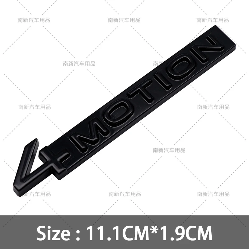 

3D металлический значок движения на задний багажник, эмблема 4 движения, наклейки на кузов автомобиля для GOLF R GTI 6 7 8 MK5 MK6 MK7 MK8, аксессуары для стайлинга автомобилей