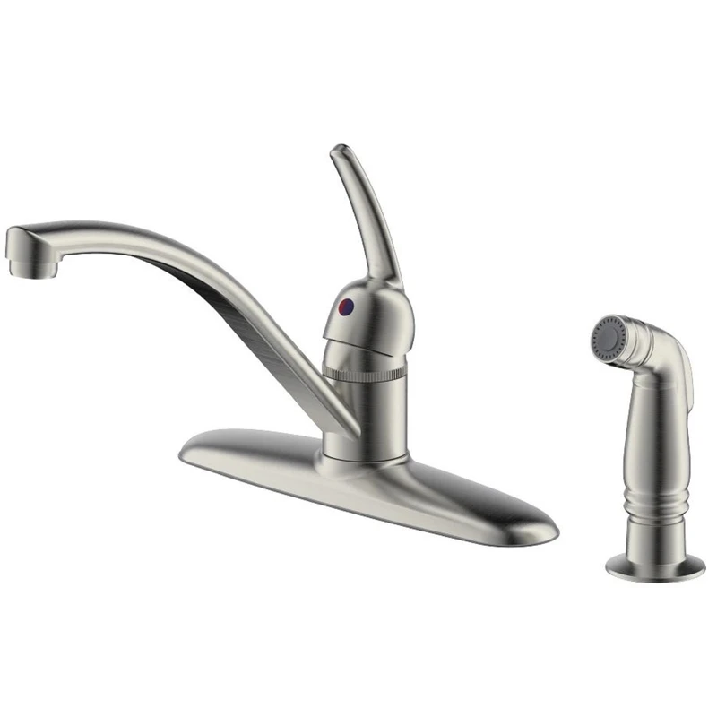 

UF10243 Stainless Steel Single Handle Kitchen Faucet With Sprayer