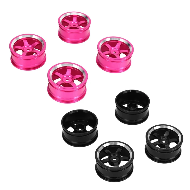 8 шт. алюминиевые колесные диски 52 мм для RC 1/10 On-Road Drift Traxxas HSP Tamiya HPI Kyosho Redcat SAKURA