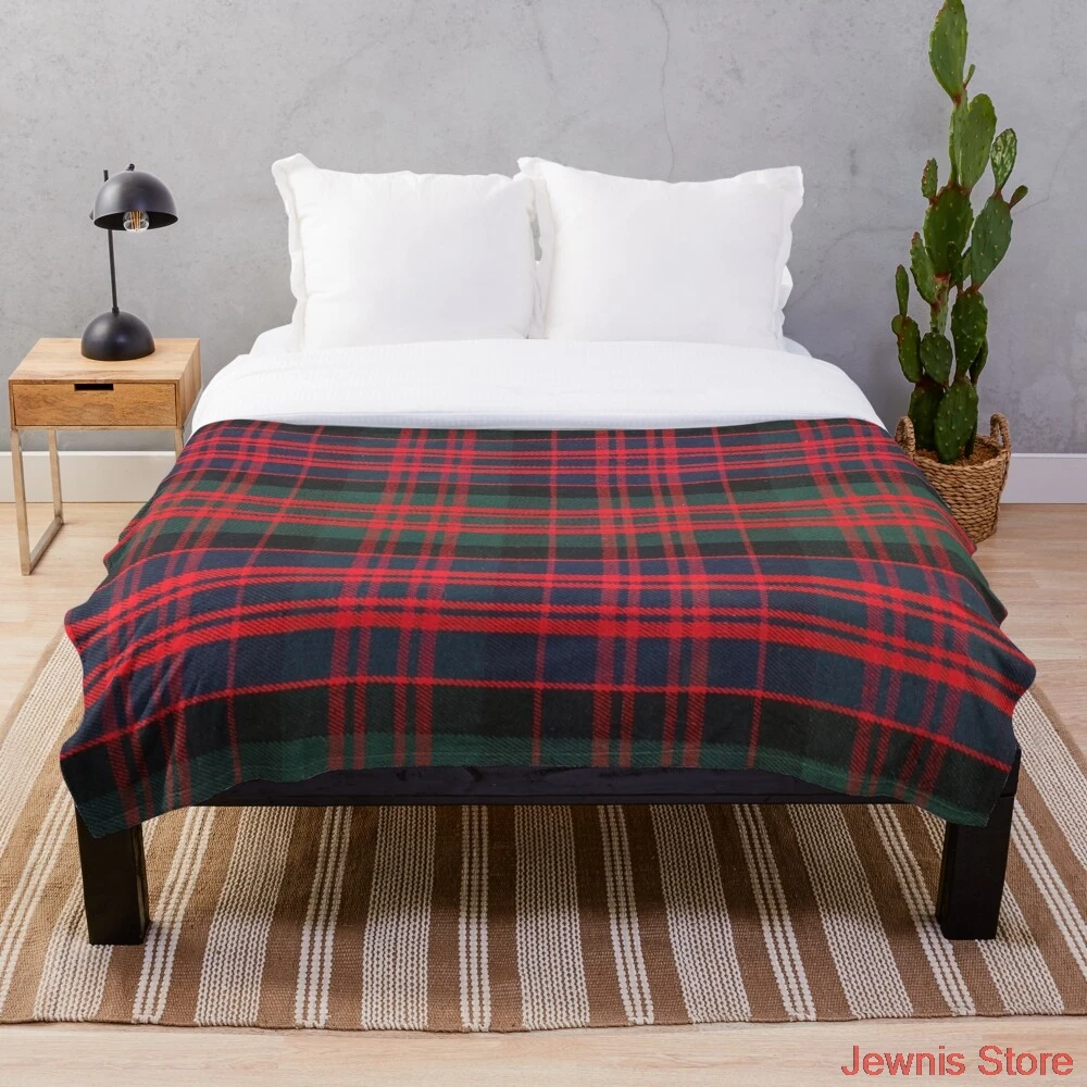 

Modern MacDonald Blanket Print on Demand Decorative Sherpa Blankets for Sofa bed Gift