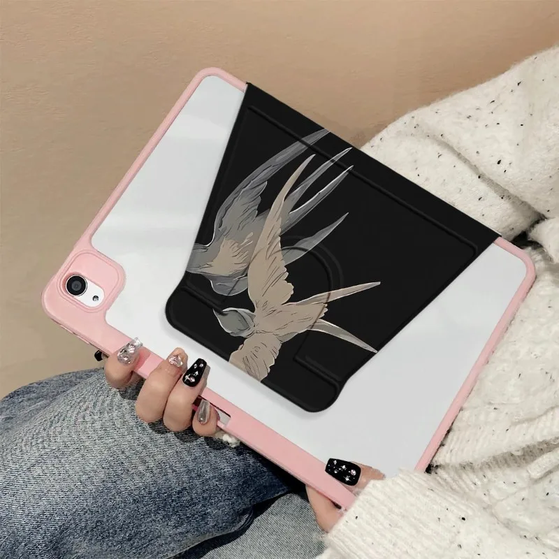 Умный чехол с вращением на 360 градусов для iPad Air 6 10-го поколения Air6 5 4 10 9 Pro 11 2-й 3-й