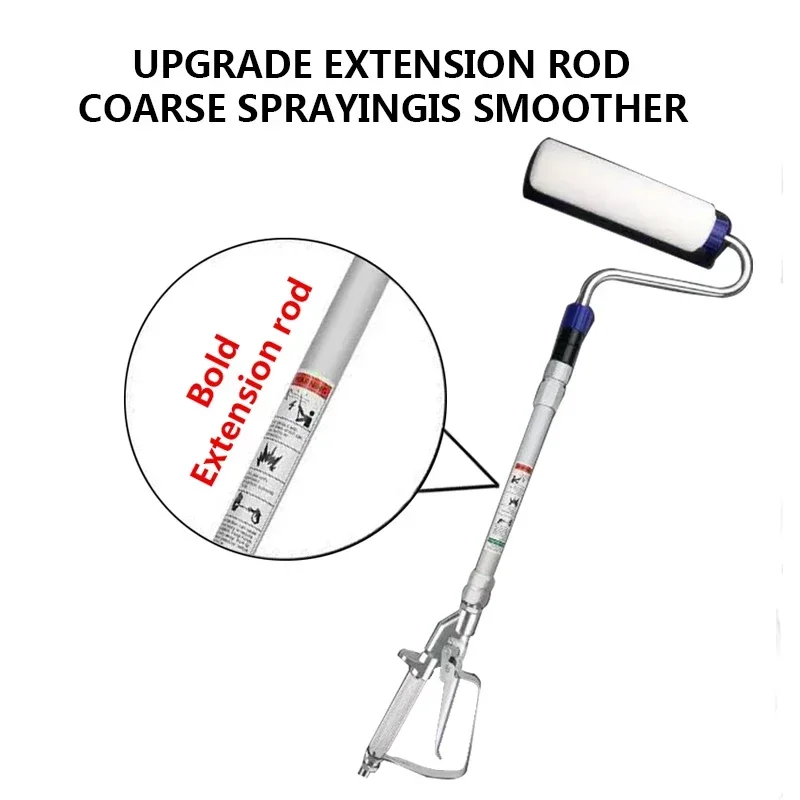 Безвоздушный ролик для краски встроенный Краскораспылитель с распылителем