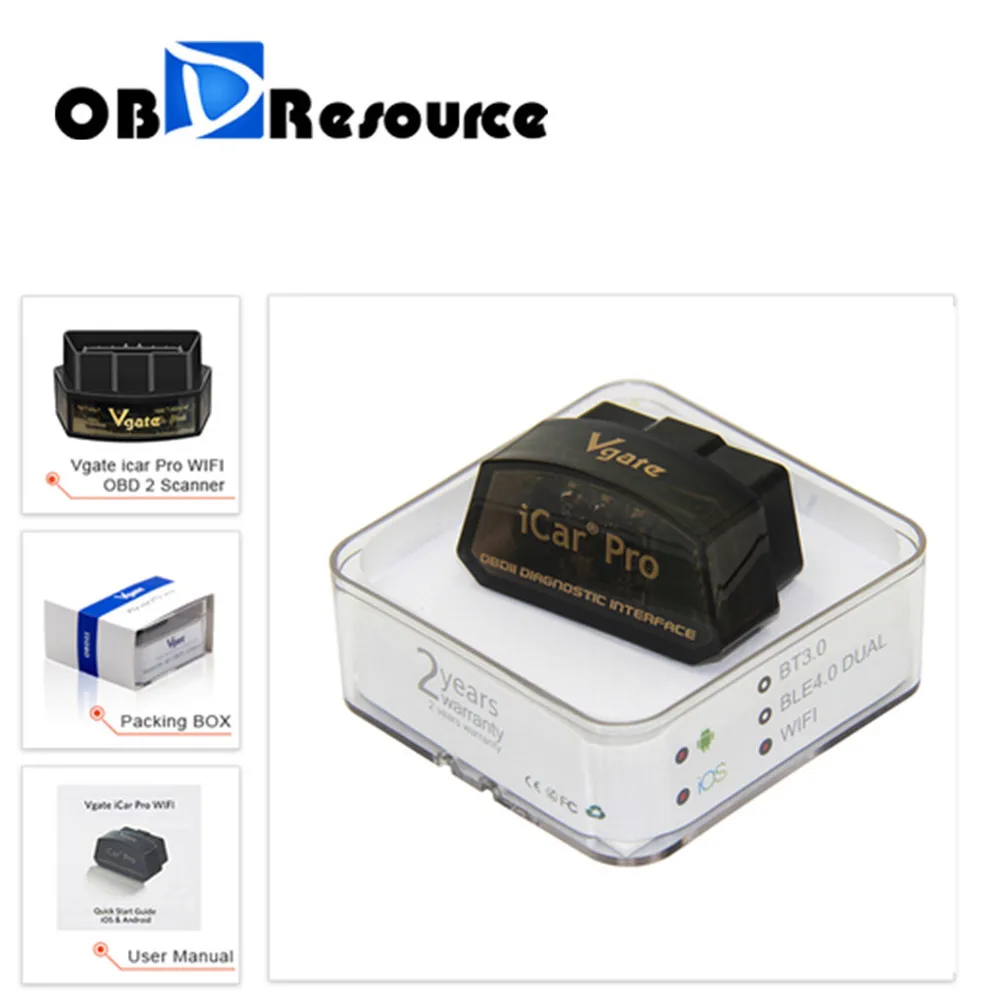 

Vgate ICAR2 Icar Pro OBD2 сканер ELM327 V1.5/V2.1 Bluetooth для IOS Android OBD сканер с чипом PIC18F25K80 V2.1 Icarpro