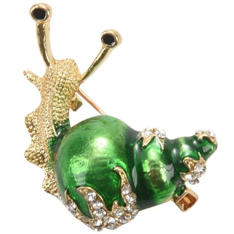 

Snails Brooches Bijouterie Women Vintage Brooches Hijab Pins