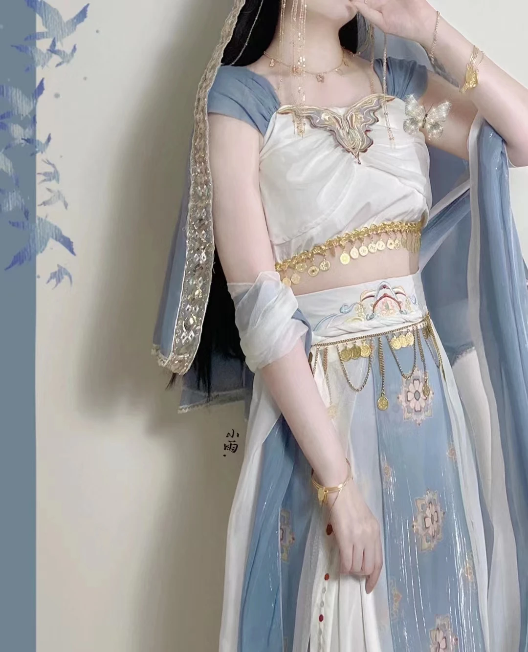 Платье принцессы Dunhuang Feitian костюм Luo Zhiyu Han китайский стиль Западный экзотический