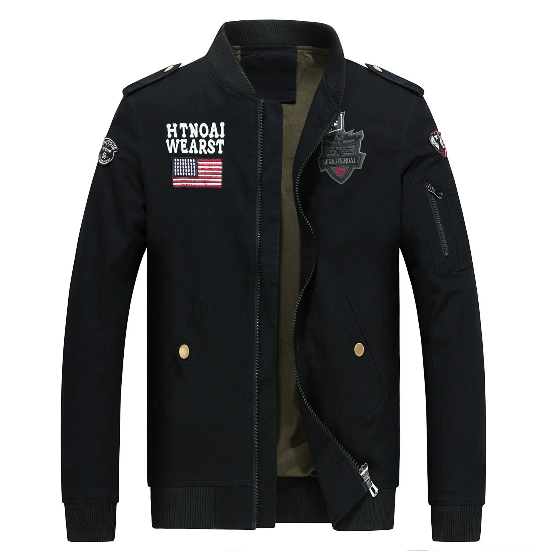 Куртка мужская повседневная пилотная куртка ВВС летный Костюм в стиле милитари