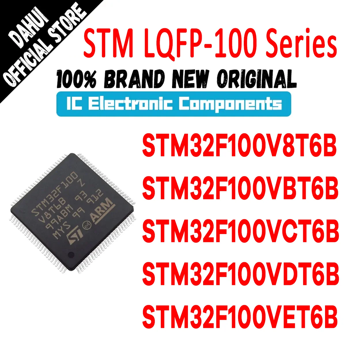

STM32F100V8T6B STM32F100VBT6B STM32F100VCT6B STM32F100VDT6B STM32F100VET6B STM32F100V STM32F100 STM32F STM32 STM IC MCU Chip