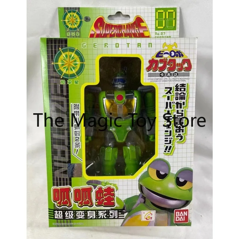 Фото Оригинальные фигурки Bandai Gatcha Gatcha: Гагага-лягушка, Акула, Перец чили, Кабуда, Скорпион, Леле, Таракан и Булли. №1