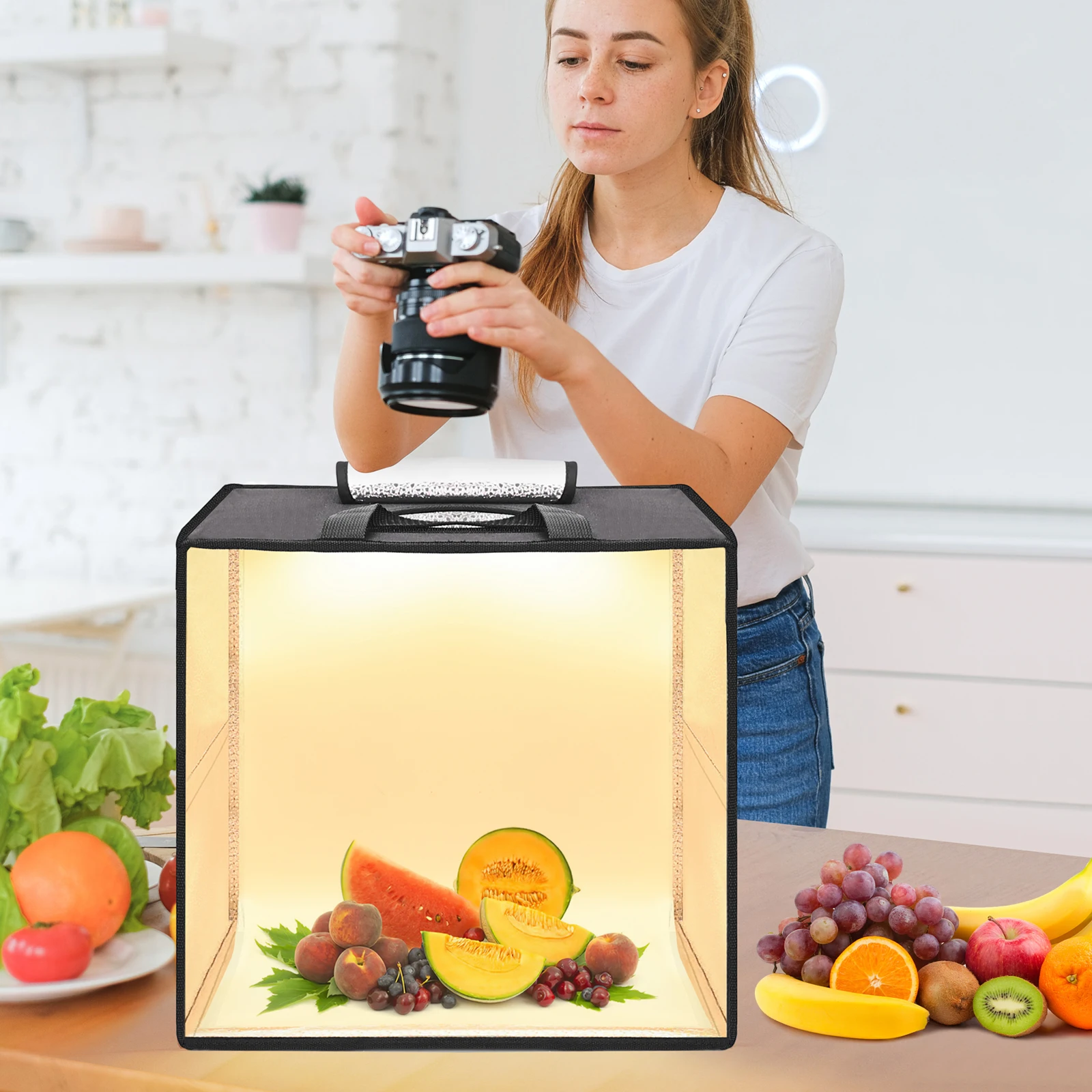 LUXCEO фотография светильник box Портативный фотостудия приглушаемая съемка коробка