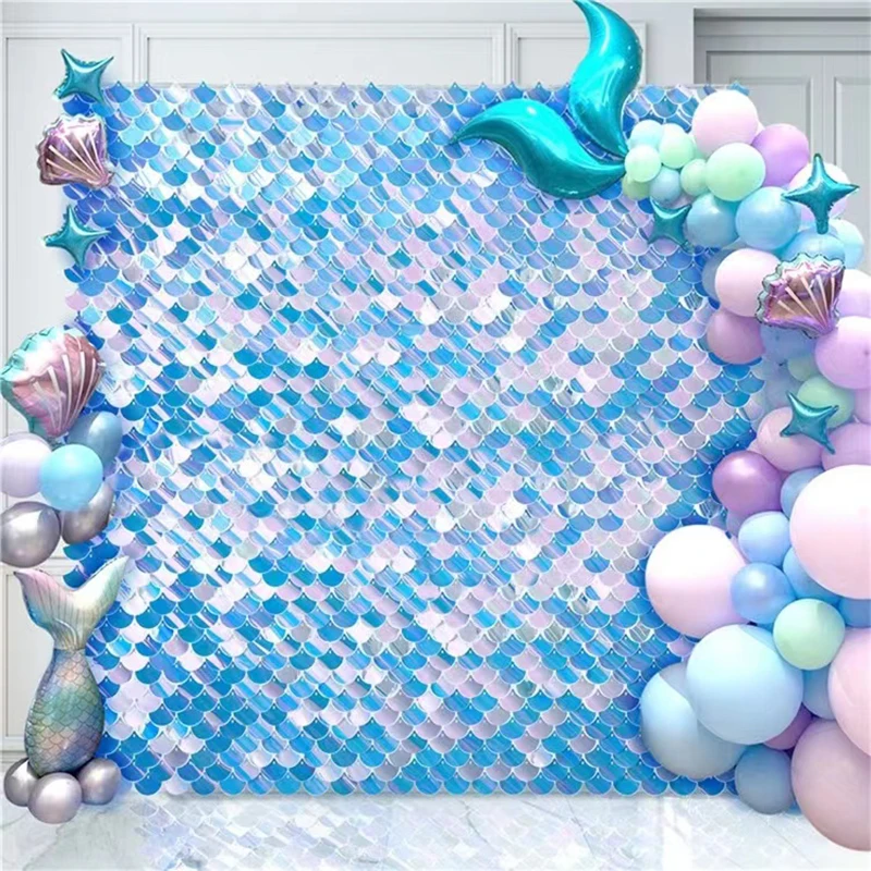 18 шт. золотые блестки задние панели для свадебной вечеринки детский душ фон