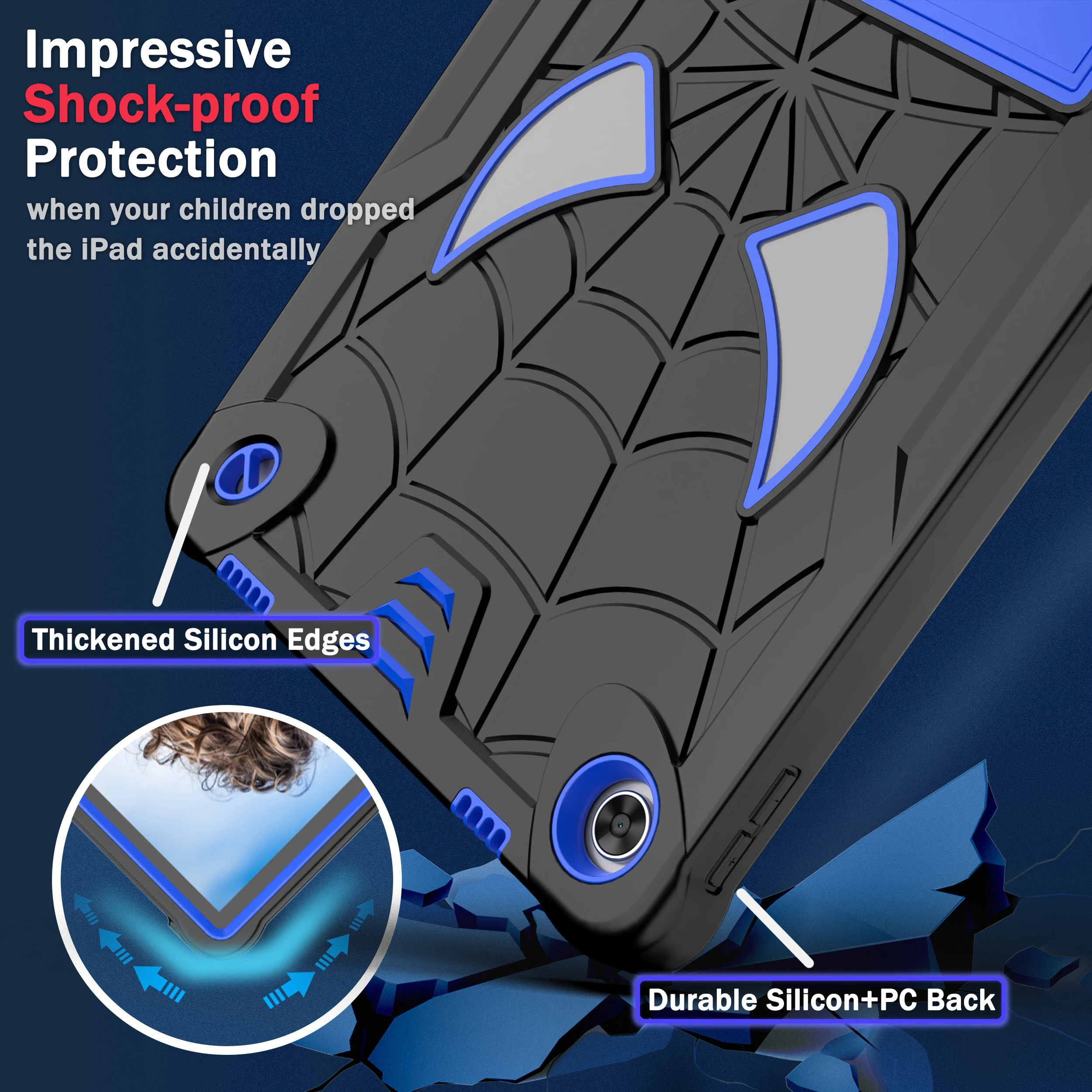 Case for Lenovo M10 Plus 3rd Gen Tablets Xiaoxi Pad 10.6 TB-128F Fundas 10.1 128FU TB328FU Kids Safe Protector Cover Coq