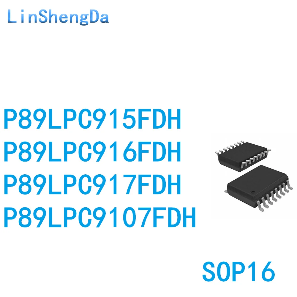 

10PCS P89LPC915FDH LPC915F 9107 patch TSSOP14 916 917 patch TSSOP16