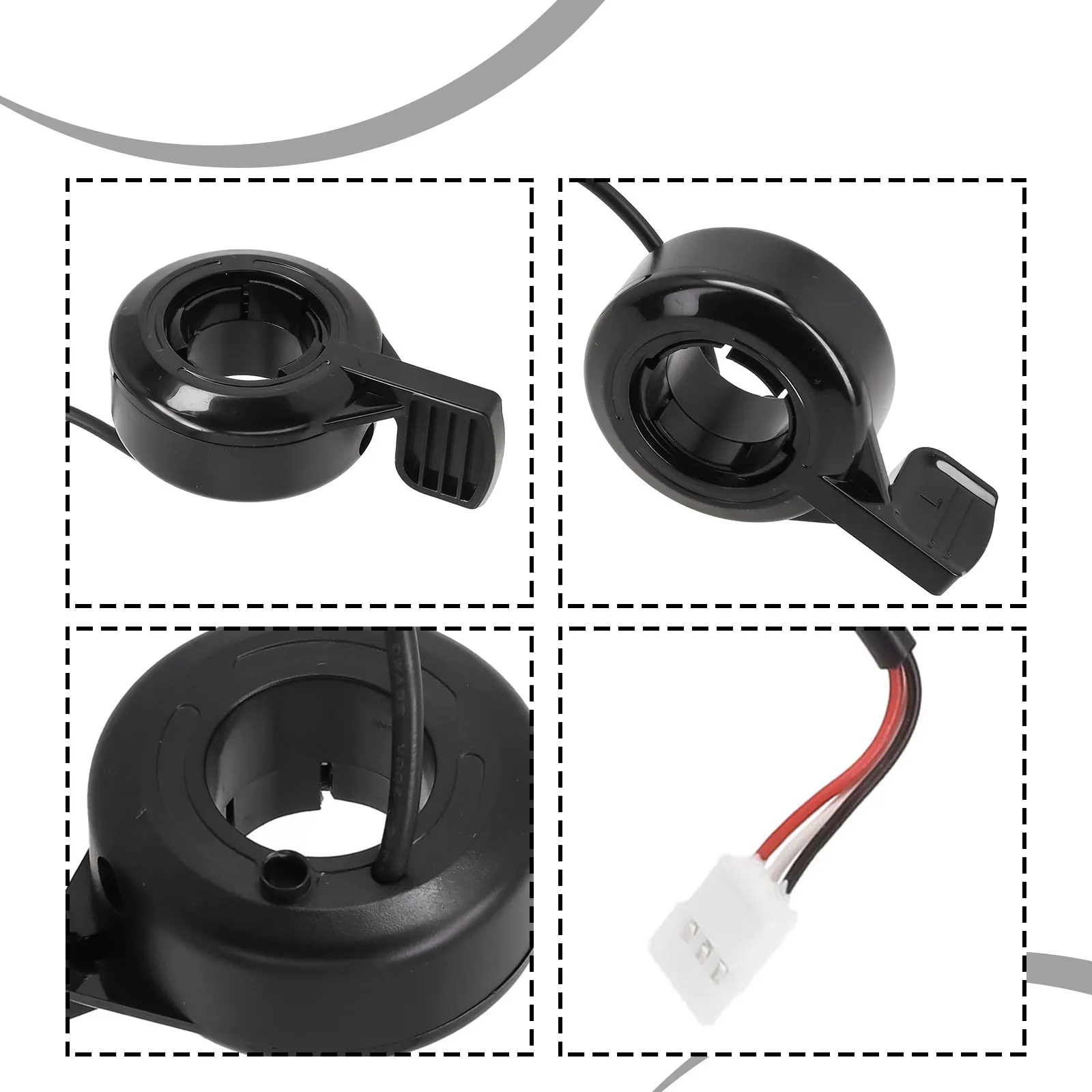 Для QMWHEEL X8 Pro контроллер тормоза палец дроссельная заслонка 1 шт. 30 г 7*4*3 см черный