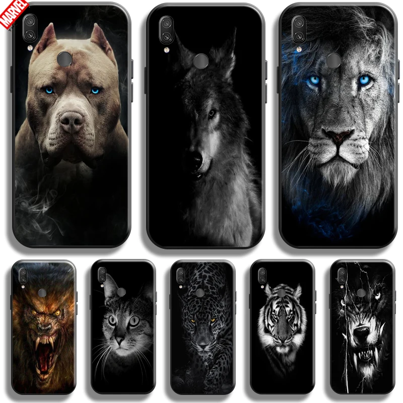 

Tiger Lion Eagle Dog Cat Wolf For Xiaomi Redmi Note 7 7S Pro Redmi 7 7A Phone Case Silicone Cover Soft Coque Carcasa Funda