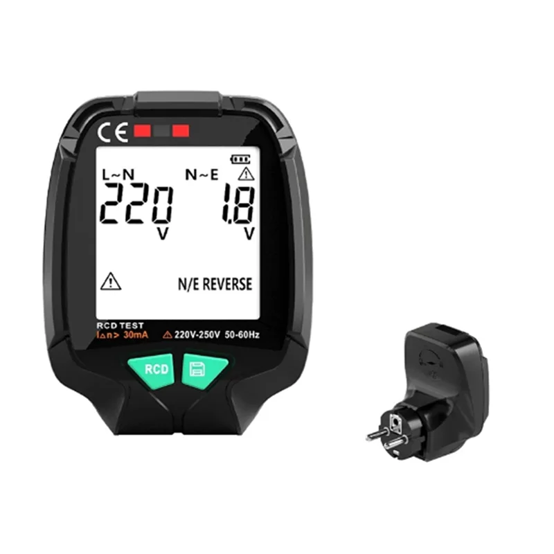 

Тестер заземления, нулевого напряжения переменного тока, 30-250 В