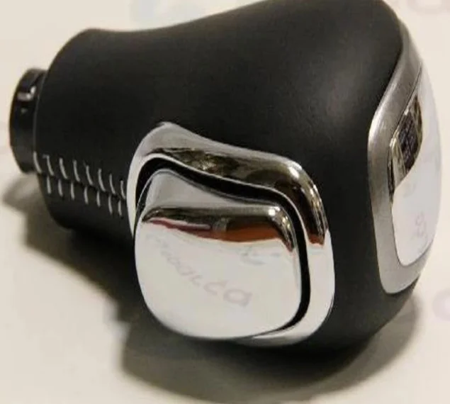 Оригинальная ручка переключения передач для автомобиля черный яркий хром Renault Clio