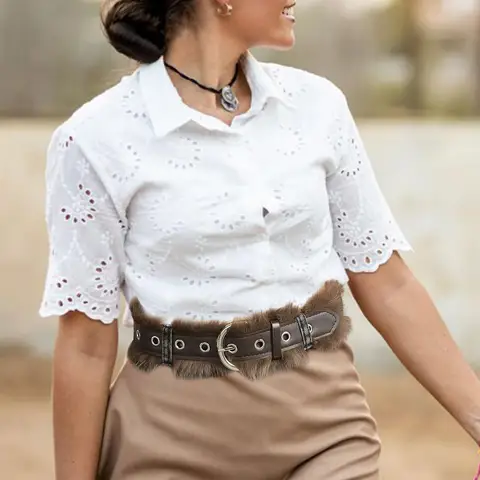 Phenovo женский кожаный ремень  модный