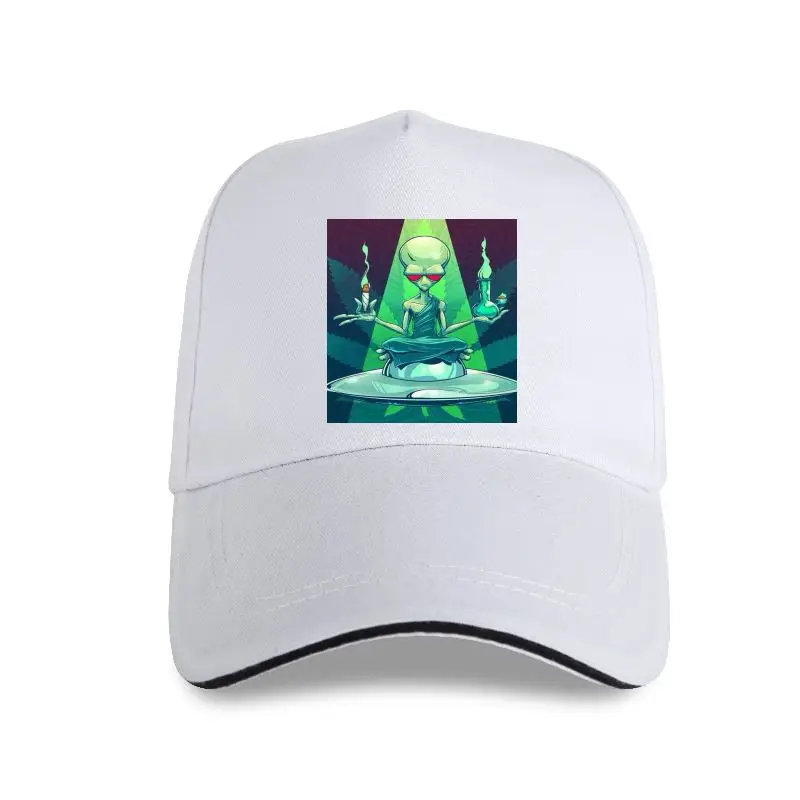 

new cap hat Baseball Cap Trippy Alien Weed Blunt Bong Joint THC Psychedelic Hipster UFO Stoner