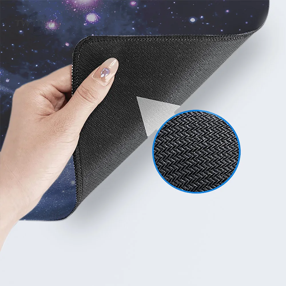 Podkładka pod mysz Gaming Space Starry Sky XL Home HD Niestandardowa podkładka XXL Mechaniczna klawiaturę Dywan biurowy Miękka antypoślizgowa PC