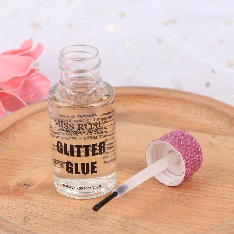 

25ML Glitter Glue For Eye Lips Face Body Powder Festival Shimmer Glitter Glue Anti-sensitive High-gloss Special Glue