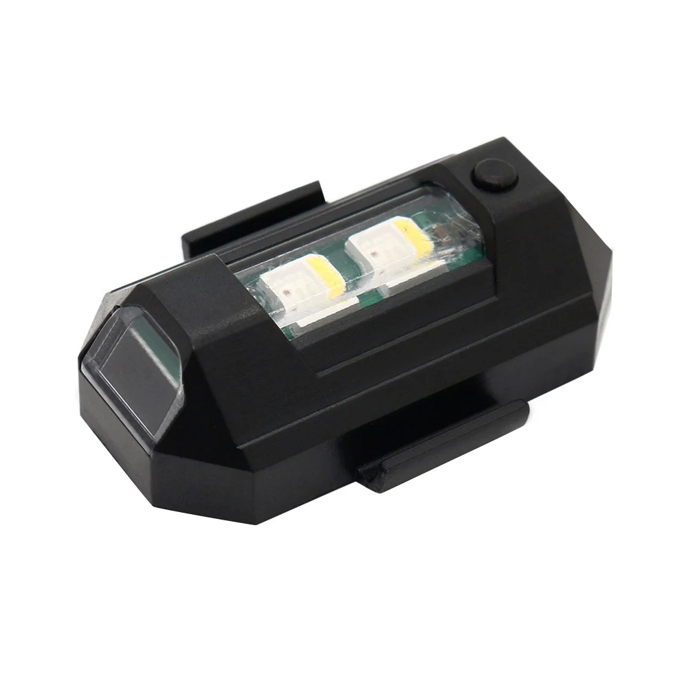 

5V LED Warning Light 7 Colors Mini Portable Car Motorcycle RC Drone Strobe Flashing Lamp Rechargeable Wireless Strobe Light