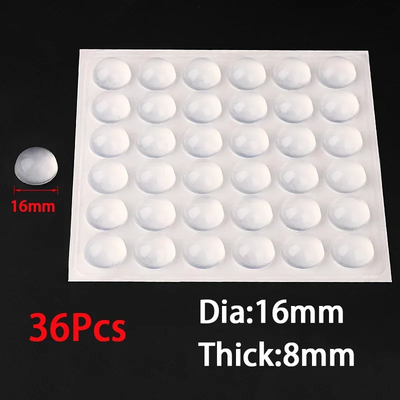 

Прозрачные силиконовые накладки на двери