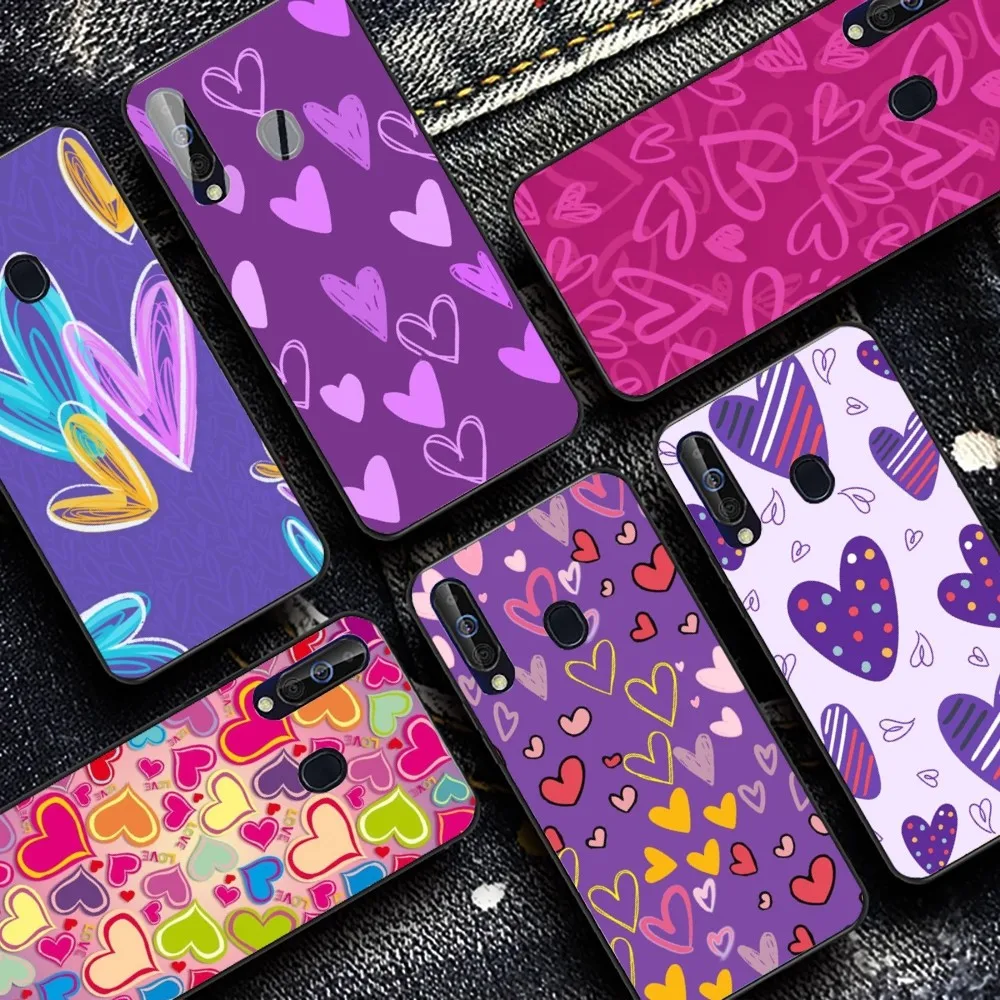 

Love heart cute Phone Case For Samsung A 10 11 12 13 20 21 22 30 31 32 40 51 52 53 70 71 72 73 91 13 shell