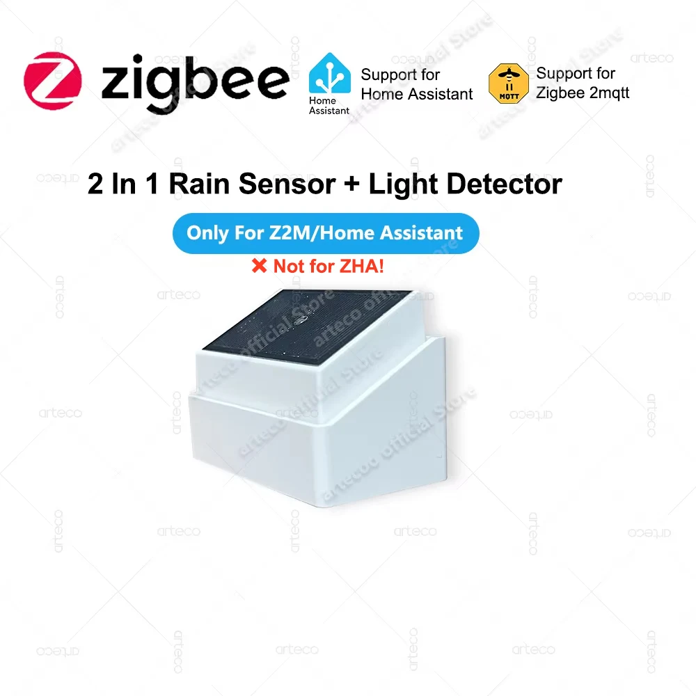

Датчик дождя и освещённости Zigbee 3.0 для Z2M
