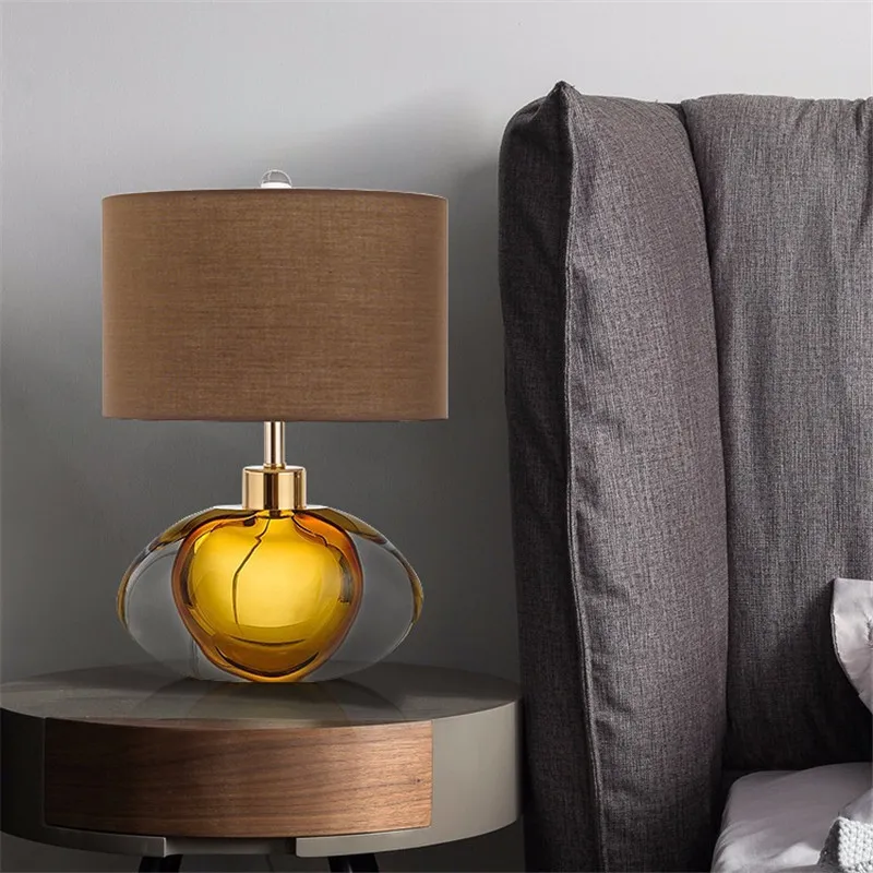 TINNY Современная глазурованная настольная лампа в скандинавском стиле модное