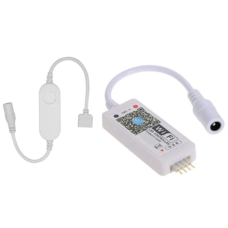 Smart Light Strip Controller With RGB Led Light Strip Voice Control Work With Alexa & Google Home