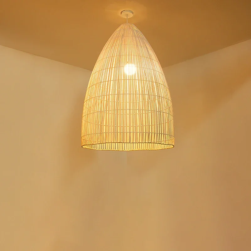 

Nordic Wabi Sabi, подвесные светильники из ротанга, художественная светодиодная Люстра для гостиной, столовой, потолочный светильник, домашний декор, бар, лофт, подвесной светильник, арматура