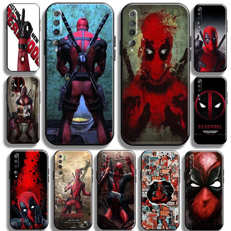 

Marvel Deadpool for Xiaomi Mi 10 10s Mi 10 PRO Mi 10 Lite Phone Case TPU Carcasa Full Protection Soft Liquid Silicon Cases