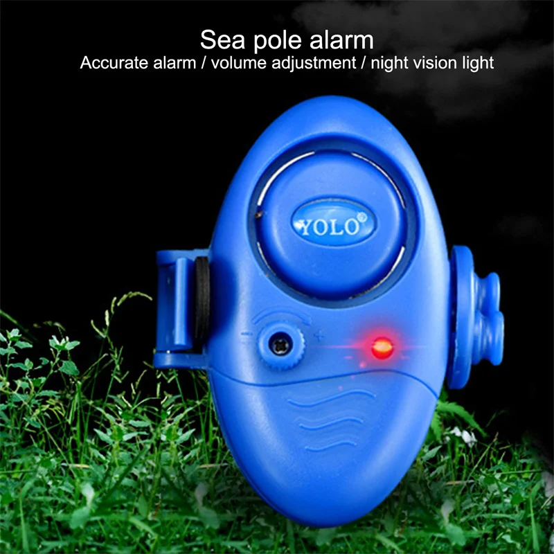 

1pcs Electronic Fish Bite Alarm with Adjustable Volume Fishing Buffer Alarms Indicators Products for fishing
