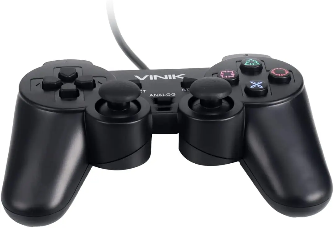 

NEW CONTROLE PARA PC COM FIO USB MODELO PLAY 2 PRETO \u2013