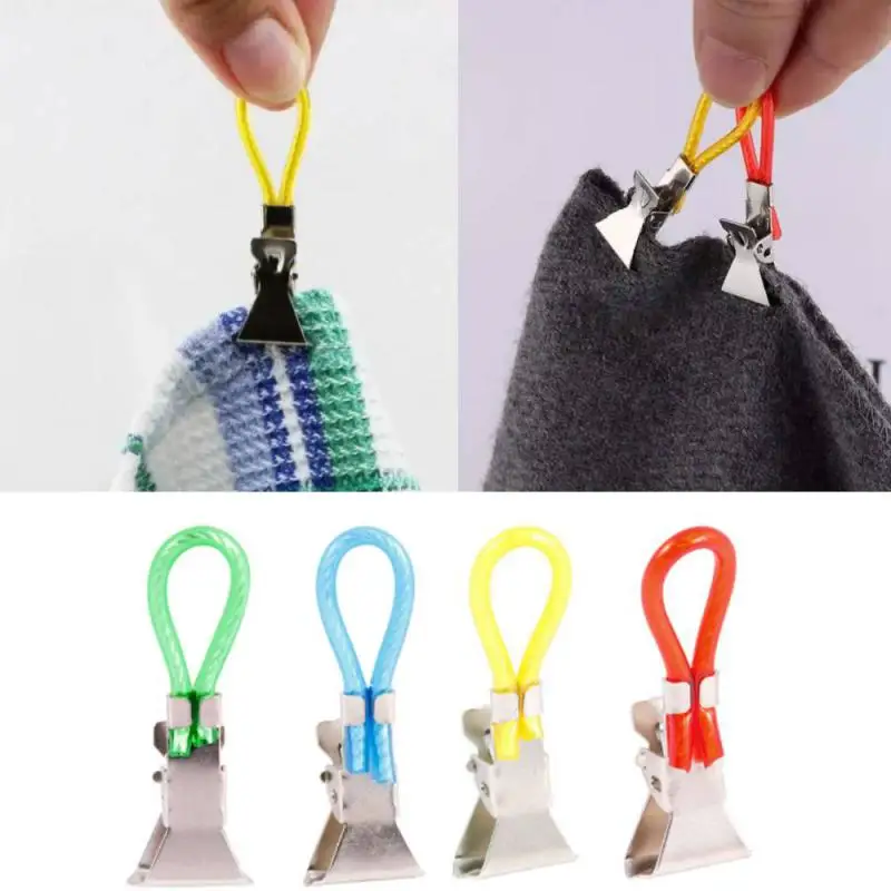 

5 шт. Подвесные Зажимы для полотенец, металлический зажим на крючках, петли, вешалки для полотенец, подвесные прищепки для одежды, органайзер для кухни и ванной