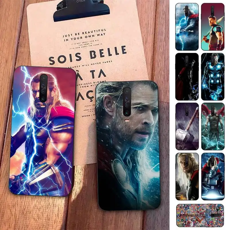 

Marvel movie thor Phone Case for Redmi 5 6 7 8 9 A 5plus K20 4X S2 GO 6 K30 pro
