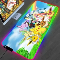 pokemon table pad rug mouse pad %d0%ba%d0%be%d0%b2%d1%80%d0%b8%d0%ba gamer computer keyboard pc rgb accessories large kawaii desk monthly mousepad cabinet mat
