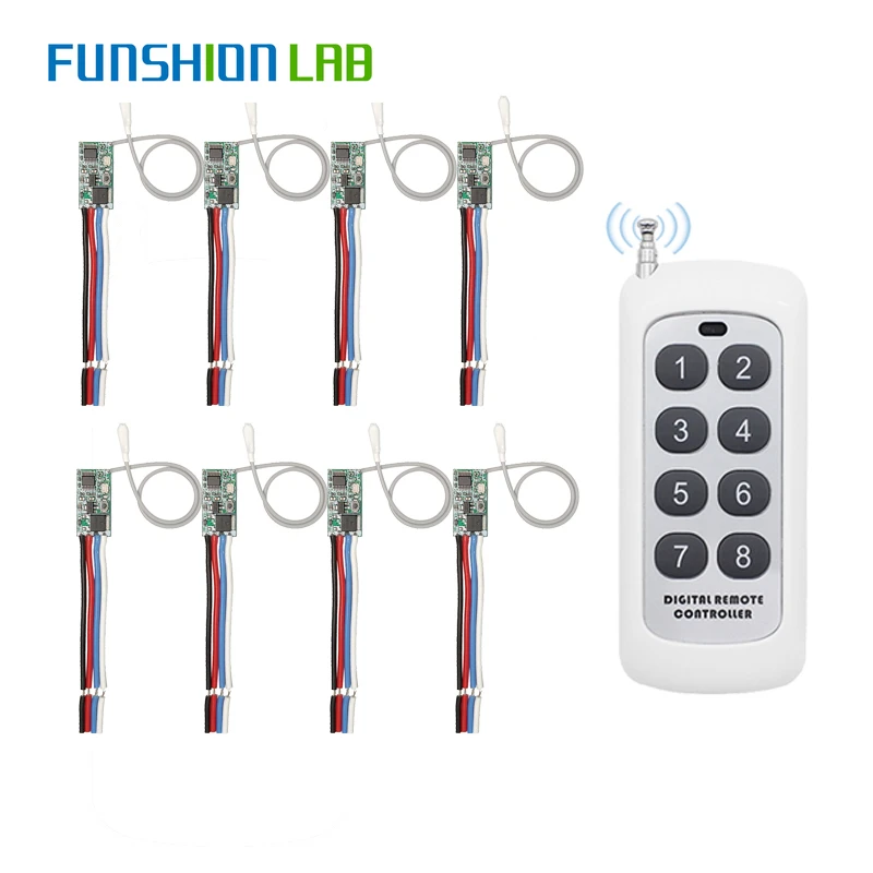 Беспроводной Радиочастотный пульт дистанционного управления 433 МГц постоянный